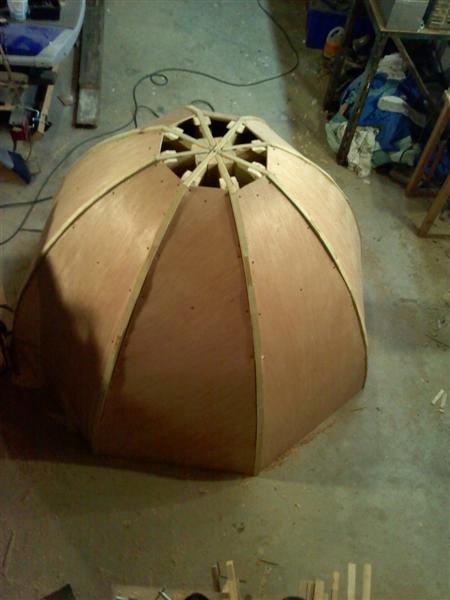 Vents on chicken tractor dome