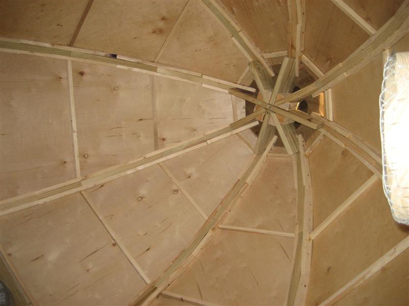 Dome view from interior