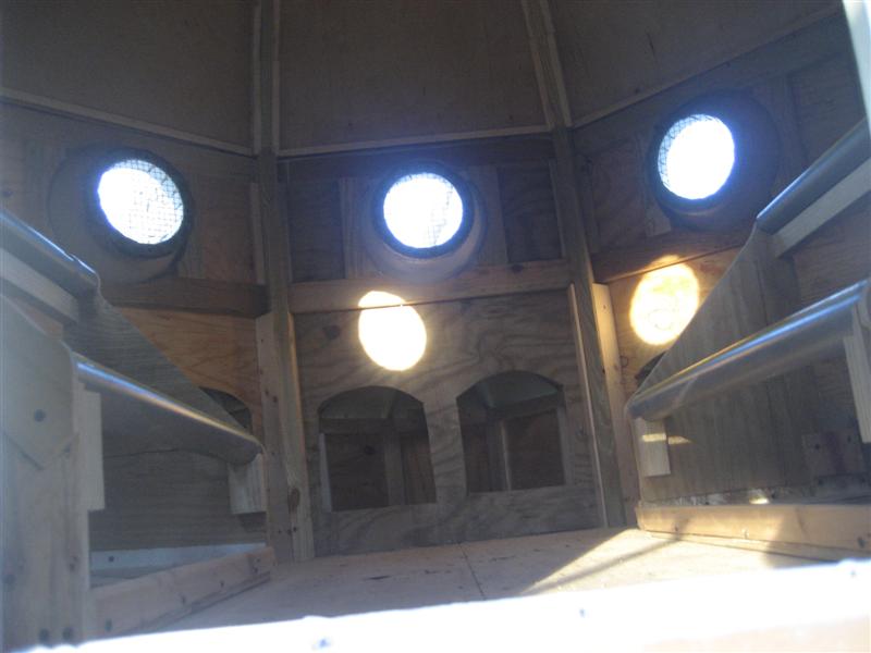 Light view from interior