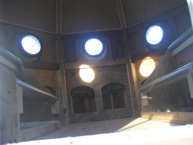 Light view from interior